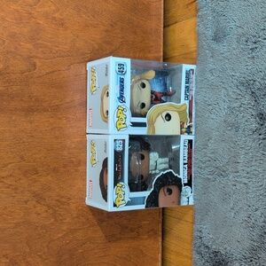 Set of Marvel Funko Pops